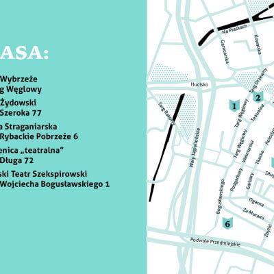 Dotknij Teatru na spacerze. 3 kwietnia wiosenny „Spacerownik Teatralny” w Gdańsku