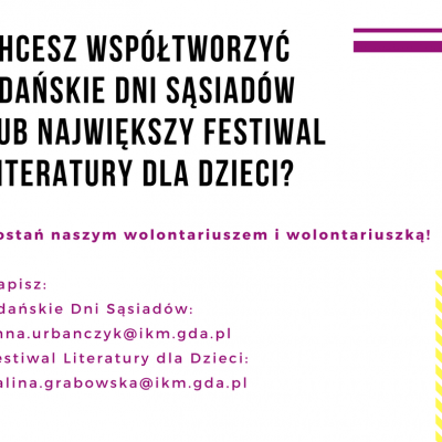 Zostań wolontariuszem IKM