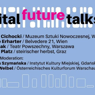 Digital Future Talk: Przyszłość instytucji kultury – strategie, trendy, plany