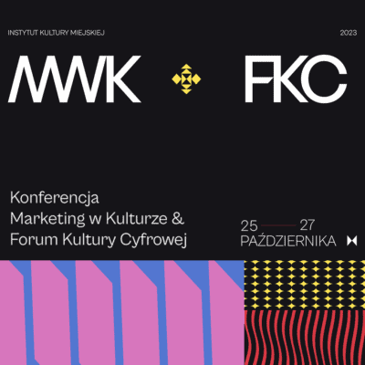 Ogólnopolska Konferencja Marketing w Kulturze i Forum Kultury Cyfrowej w Gdańsku