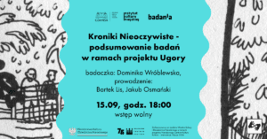 Kroniki Nieoczywiste podsumowanie badań w ramach projektu Ugory cover